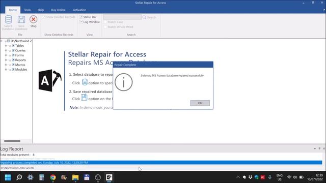 How to repair Microsoft Access databases with Stellar Repair for Access recovery software смотреть онлайн