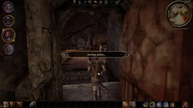 Dragon Age Origins Female Arcane Warrior Elf Ep. 11: Memories of a golem смотреть онлайн