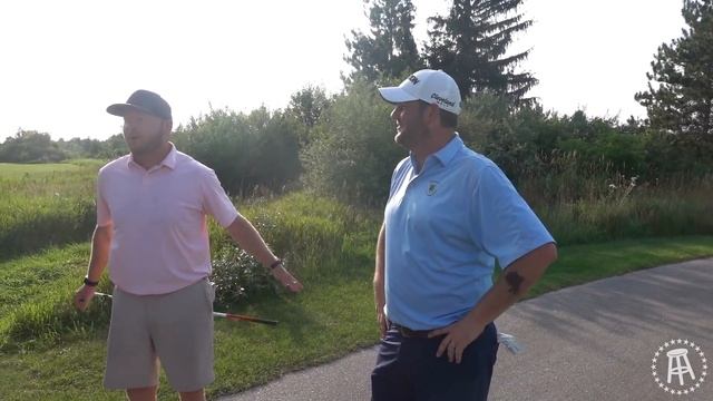 Top 20 Toughest Golf Course In America? - Riggs Vs Grand Traverse, Bear Course, 9th Hole смотреть онлайн