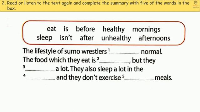 【Year 5 Plus 1】Unit 5 Food and Health | Lesson 2 Reading | Student's Book Page 54 смотреть онлайн