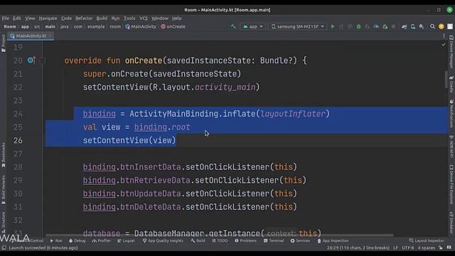 ? ANDROID - ? ROOM LIBRARY FOR SQLite ~~ ADD, GET, UPDATE, DELETE DATA FROM DATABASE || ? KOTLIN смотреть онлайн