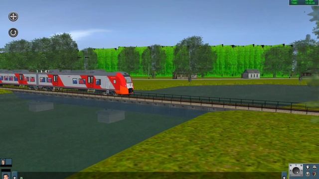 Поезда РЖД в Trainz Simulator Android! Подборка! TRSA смотреть онлайн