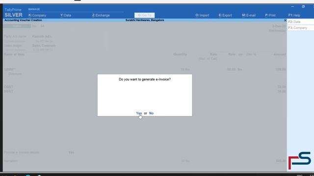 E Invoice in Tally Prime | Tally Prime Guide (e-Invoice mandatory for Turnover more than Rs. 5 Cr) смотреть онлайн