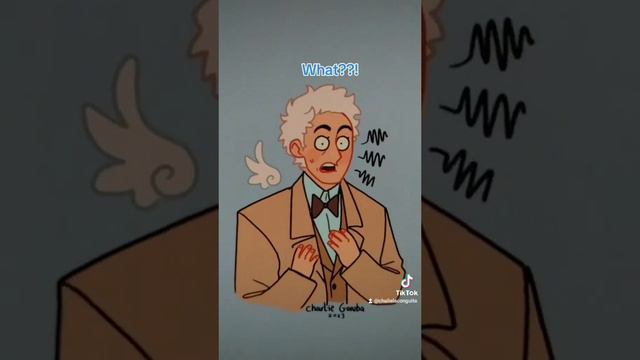 Crowley is angry for aziraphale's decisions! Aziraphale es funado #goodomens2 смотреть онлайн