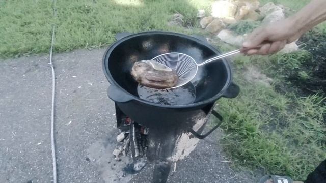 Узбекский КАЗАН-КАБОБ (кебаб)! Обжаренные картофель и мясо. #узбекскийрецепт #казанкабоб #казанкебаб смотреть онлайн