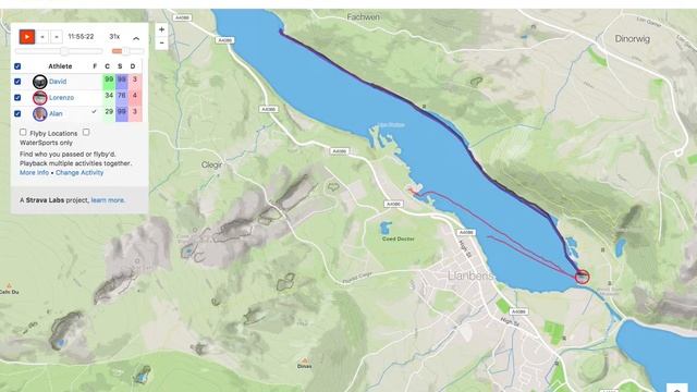 Llyn Padarn Kayak Time Trial смотреть онлайн