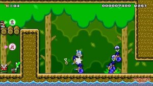 Super Mario Maker 2 - Online Multiplayer Co-op #3 (4 Players)