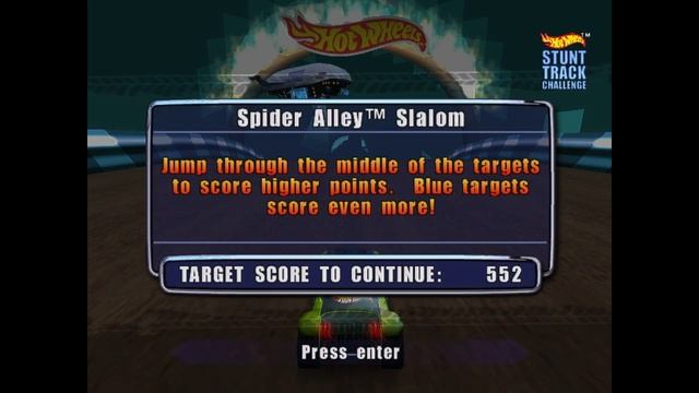 Hot Wheels: Stunt Track Challenge - Spider Alley (Game Show Mode) | Walkthrough смотреть онлайн