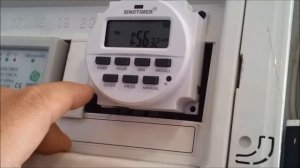 Обзор и установка таймера на 220v. SINOTIMER