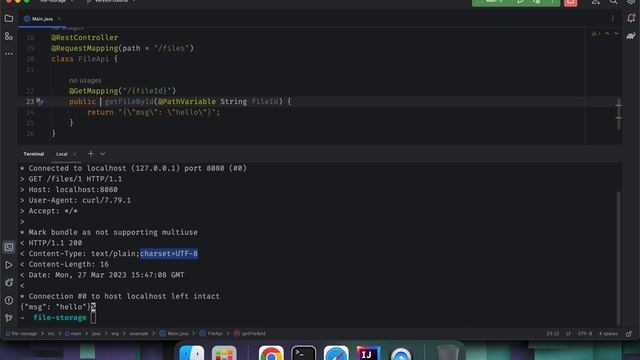 Учимся работать с файлами в API на Spring Boot | Часть 1 смотреть онлайн