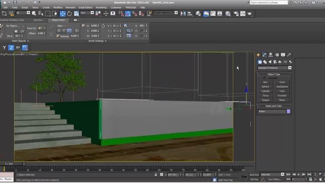 Landscape Design in 3D Max Part 01 смотреть онлайн