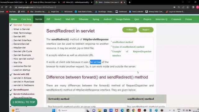 Advance Java 09 Send Redirect method 2023 04 12 Converted смотреть онлайн