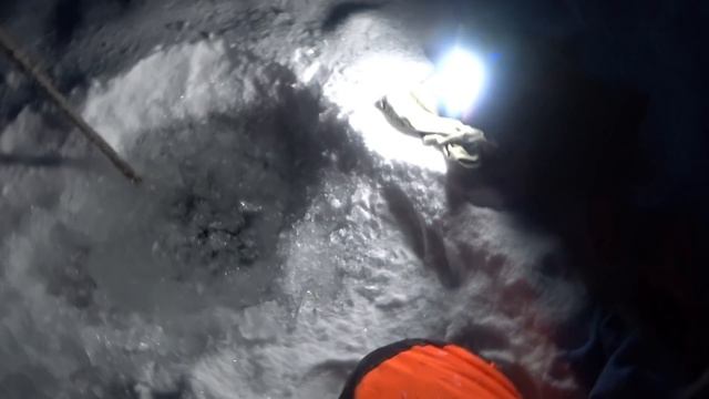 Проверка тычек в -40°. Такого налима я ещё не вытаскивал. смотреть онлайн
