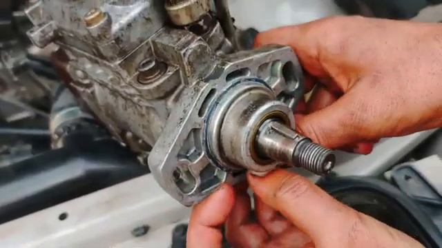 Toyota 1kz new diesel pump installed смотреть онлайн