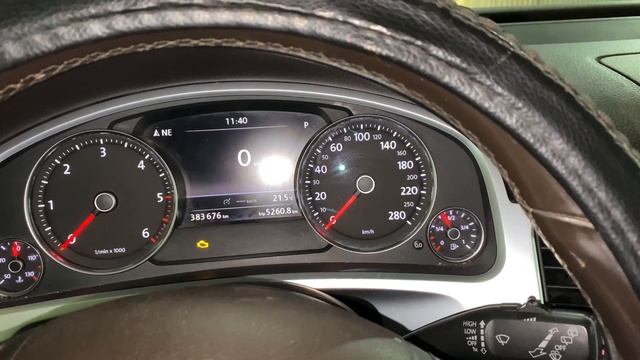 2010-2018 VW Touareg (7P) how to reset INTERVAL (OIL) and INSPECTION service смотреть онлайн