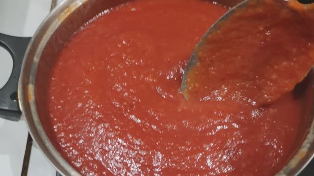 Кетчуп из кабачков с томатной пастой, на зиму, очень вкусный смотреть онлайн