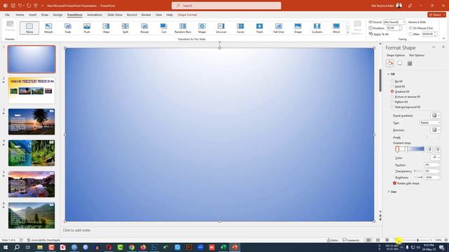 Add and Change the Color of Curtains on PowerPoint slide смотреть онлайн