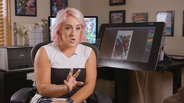 Artist Rachelle Rosenberg colors Spider-Man | Marvel Quickdraw смотреть онлайн