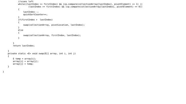 Implementing quicksort with pivot of first, median or random смотреть онлайн