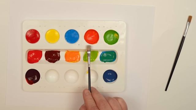 Learn Colors With Paint | Color Mixing For Children And Toddlers | Colors For Children And Toddlers