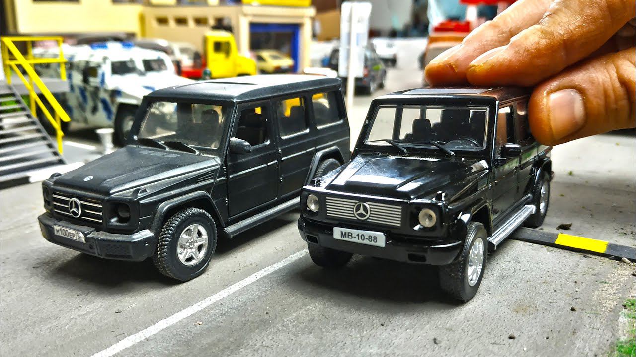 Модельки машин МЕРСЕДЕС ГЕЛИК масштаб 1/43. Про машинки. смотреть онлайн
