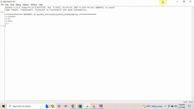 Python3| Printing with the round function (Github Script Link) смотреть онлайн