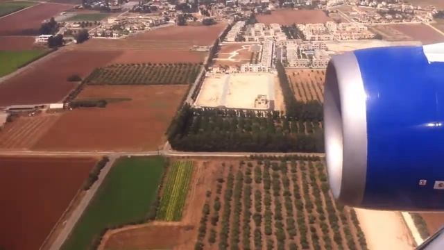 Посадка на Кипре Transaero Landing at Pafos PFO from VKO Vnukovo смотреть онлайн