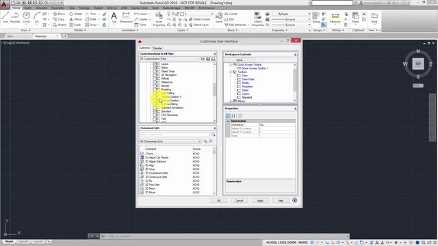 Recreating the AutoCAD Classic Workspace in AutoCAD 2015 & 2016 смотреть онлайн