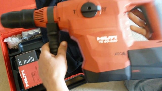 HILTI TE60 A36 -SDS MAX GOES CORDLESS.
