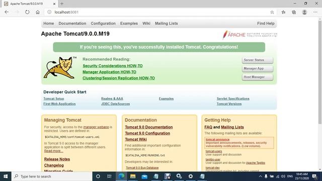 Setting Apache Tomcat 9.0 with Oracle XE 11g connection смотреть онлайн