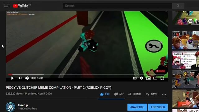 PIGGY VS HACKER MEME COMPILATION - PART 10 (ROBLOX PIGGY) смотреть онлайн