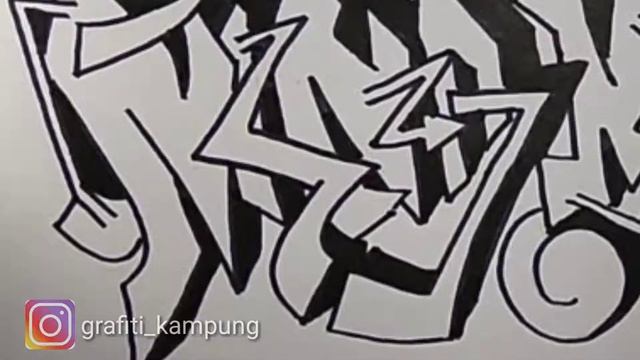 Begini cara menggambar grafiti nama "nina" смотреть онлайн