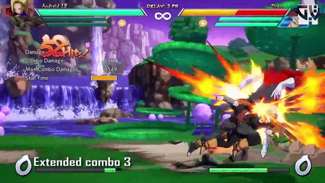 Dragonball FighterZ "Android 18" Extended Combo Full Guide [Level 0-7] смотреть онлайн