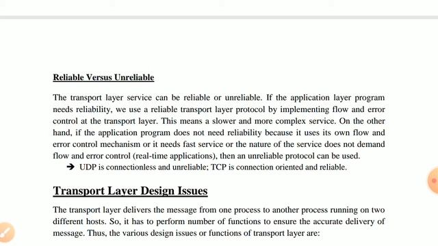 Transport Layer - Design Issues смотреть онлайн