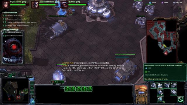 (StarCraft 2) UED: First Light (Hard) part 10 ~ M3, Starting Clean and Sweep смотреть онлайн