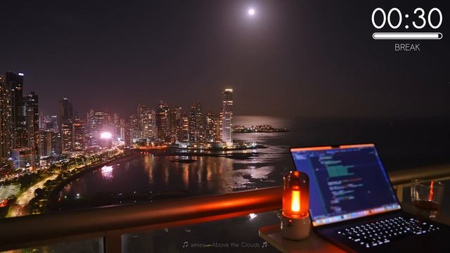 2-Hour Study with Me Balcony Moon Rise Pomodoro 50-10 Relaxing Lo-Fi Day 146 смотреть онлайн