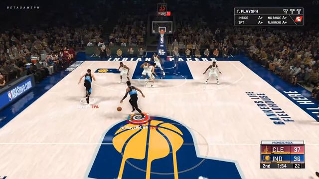 NBA 2K20 OFFLINE MyCareer (CLE VS IND) | TESTING смотреть онлайн