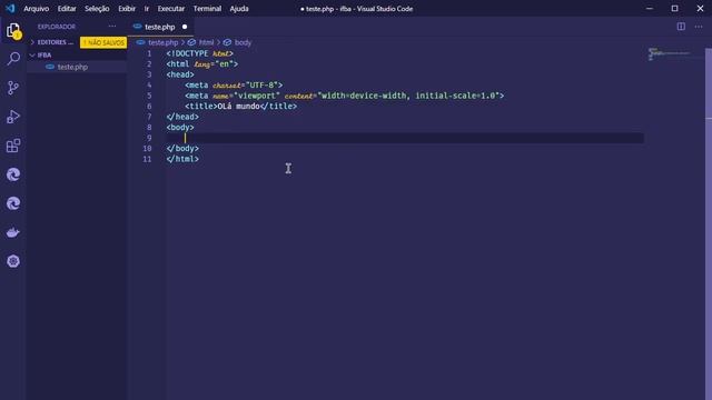 Servidor Web (Apache) e criação de script PHP - Olá Mundo! смотреть онлайн