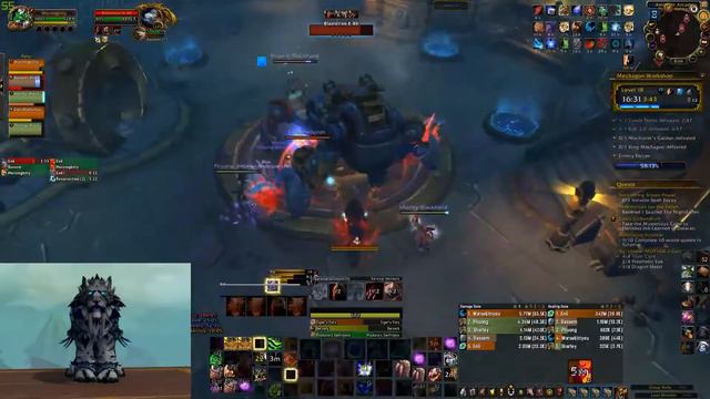 8.3 World Of Warcraft Feral M+ Workshop +18 74.2K Overall Dps