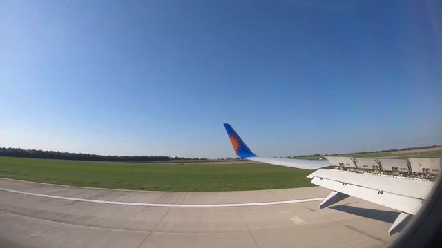 Landing Prague Airport PRG