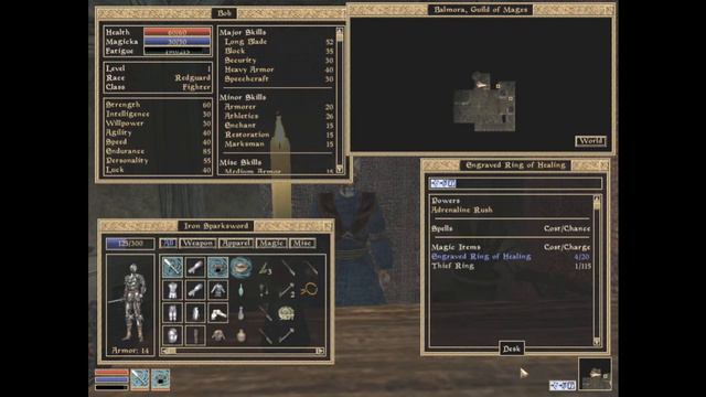MORROWIND PLAYTHROUGH #2 - Fighters Guild in Balmora | No Mods, No Exploits, No Commentary смотреть онлайн