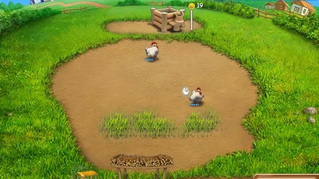 (Веселая ферма 2)прохождение первых 3 уровней! смотреть онлайн