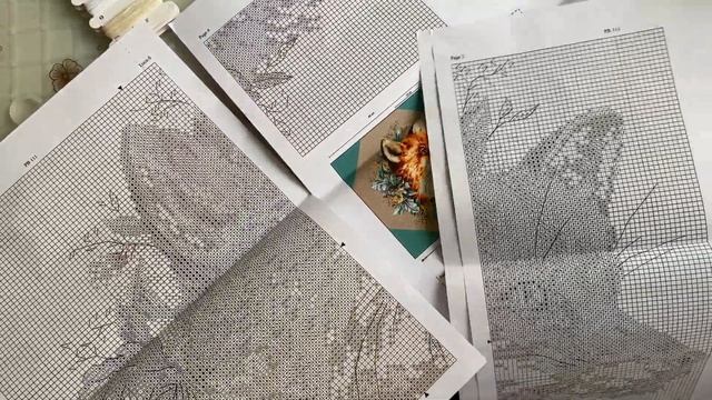 Вышивка лисица Luca-s (сравнение вышивальных наборов: «Лисица» и «Лисица в цветах» подушка Luca-s) смотреть онлайн