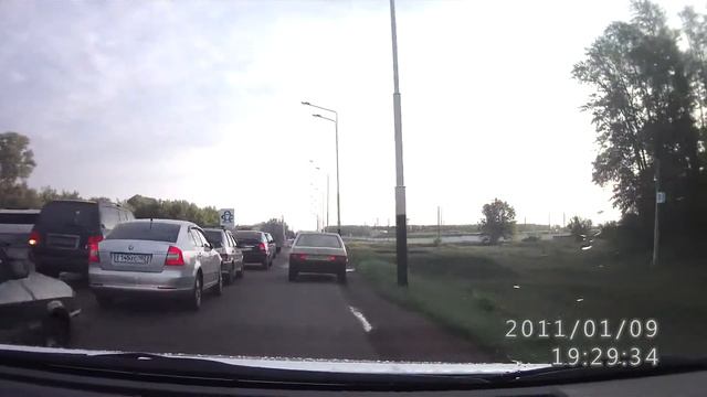 г.Салават поворот на ГНС и вот так каждое утро. смотреть онлайн