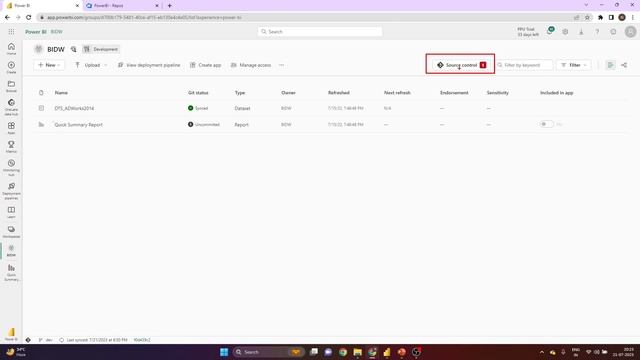 2. How to Manage newly created Items in workspace using git integration in Power BI. смотреть онлайн
