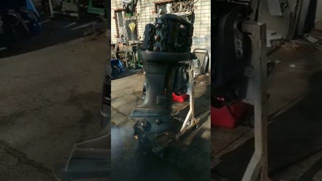 РАБОТА ЛОДОЧНОГО МОТОРА YAMAHA 200, нога Х, 2-х татный смотреть онлайн