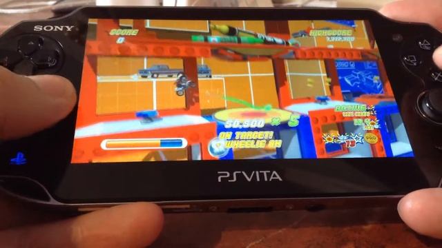 Joe Danger - Bullseye Training Level - Hidden Star - PSVita Vita смотреть онлайн
