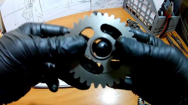 Сборка коробки на двигатель 165fmm , 166fmm, 169fmm , 170mm X-moto Raptor.  Подробно