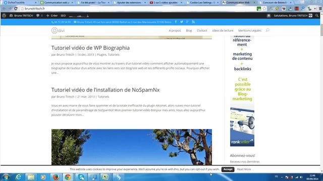 Tuto Comment installer et paramétrer Cookie Law Info pour WordPress смотреть онлайн