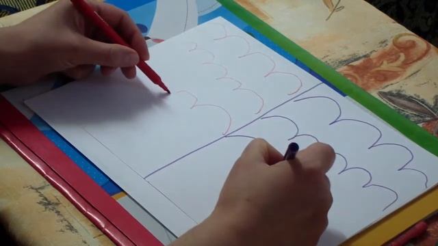 Занятие по развитию интеллекта "Полушарное рисование" смотреть онлайн